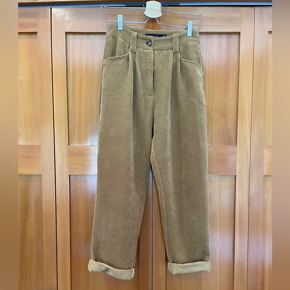 rosebullet size 2 high waisted corduroy pants